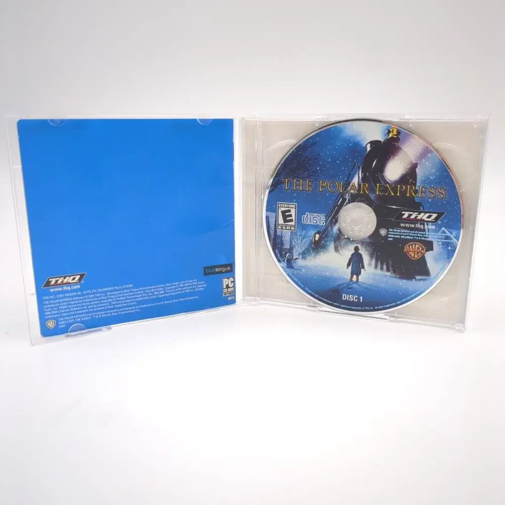 The Polar Express PC CD-ROM Video Game Adventure Rhythm Film